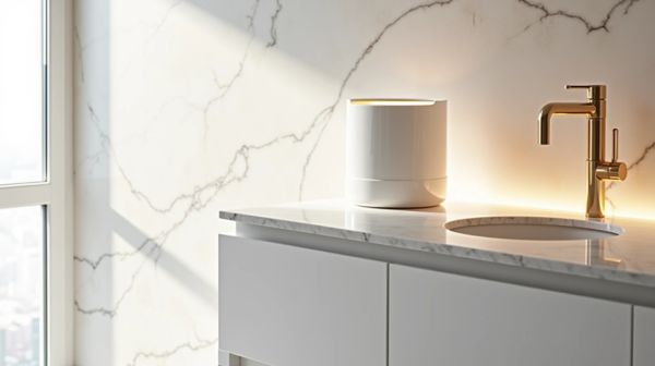 Poubelle de salle de bain : élégance et fonctionnalité réunies