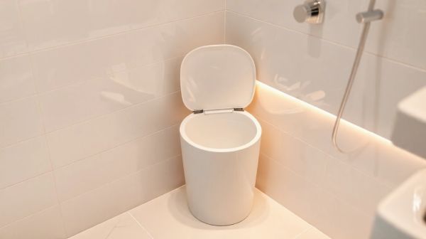 Sélection des meilleures poubelles de salle de bain élégantement pratiques